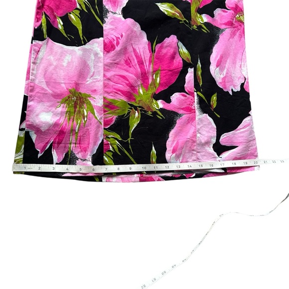 Pink and Black Strapless Sleeveless Dress size 6 - Picture 6 of 8